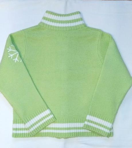 +++svetr zelinkavé barvy baty fashion +++, baty fashion,110