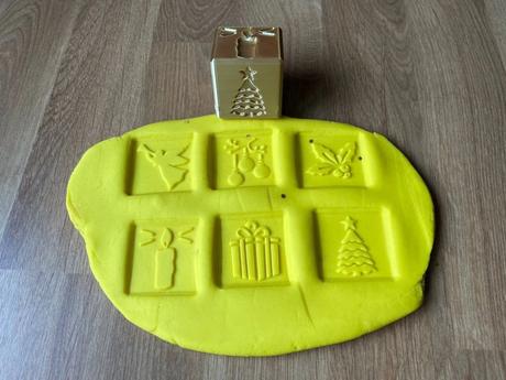 Otiskávací kostka - vánoce, 