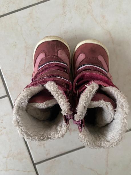 Zimní kožené boty vel. 22 zn. lasocki, lasocki,22