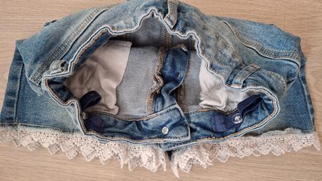 Riflové kraťasy denimco, denim co,140