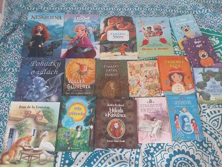 Knihy pro holčičky do věku cca 10 let,
