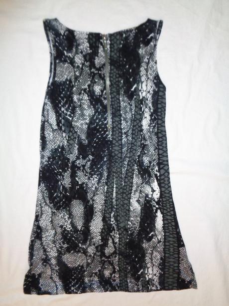 Super černobílé hadí šaty, street one,36 / s
