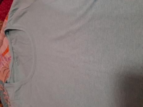 Modré tričko krátký rukáv, kik,40