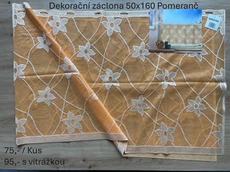 Dekorační záclonky, 