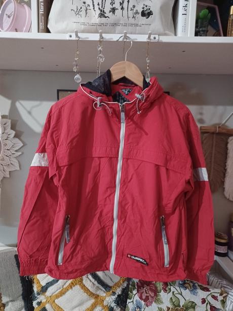 Červená přechodová bunda nugett s / 164, s