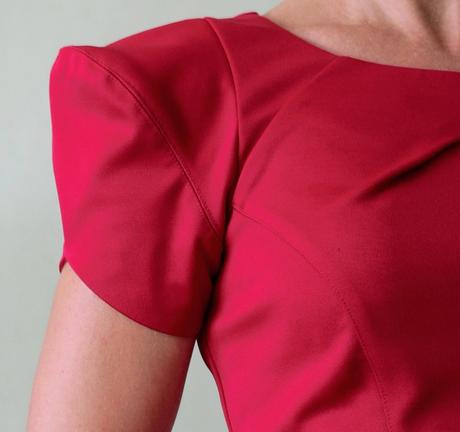 Červené minišaty -origami styl river island vel.34, river island,xs