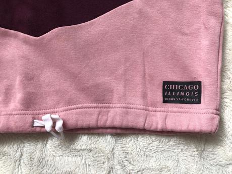 Mikina růžovo/vinova barva h&m 146/152, h&m,146