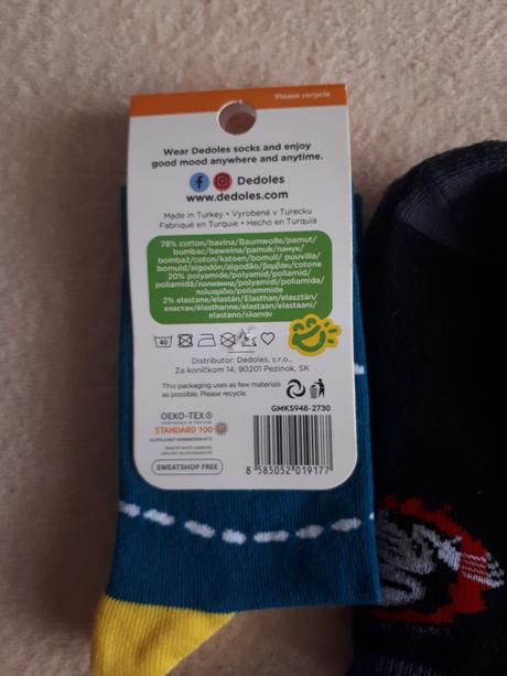Dětské kotníkové ponožky mix, vel.27/30 + dedoles, f&f,27