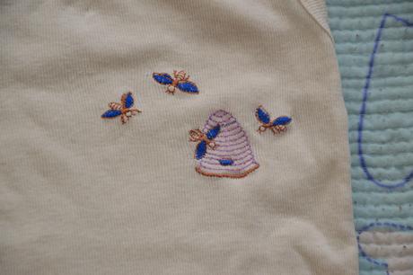 Bavlněné tílko s výšivkou, vel 92/98, 92