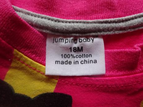 Tričko se žirafou s kr.r., vel. 86, 86