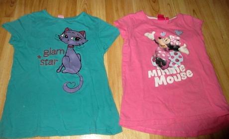 Set triček vel. 104/110, disney,104