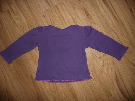 Fialové tríčo next na 12-18m-vel.86, next,86