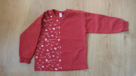 2x triko dlouhý rukáv + pletená vesta č.265, 86