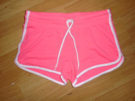 Kraťasy šortky vel 34 xs neon, terranova,xs