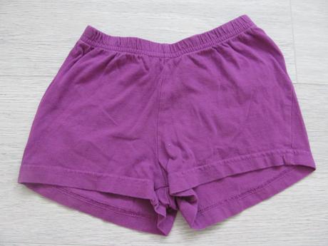 Dívčí kraťasy fialové, růžové eiffelova, v. 86/92, lupilu,86