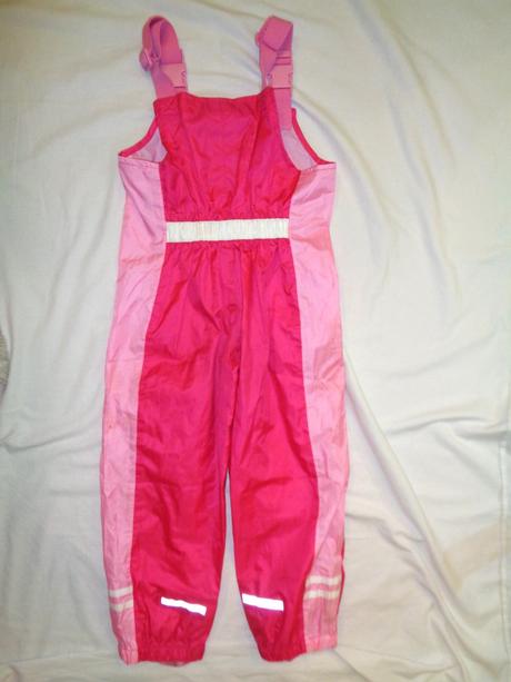 Nepromokavé šusťákové kalhoty s poníkem, okay,116