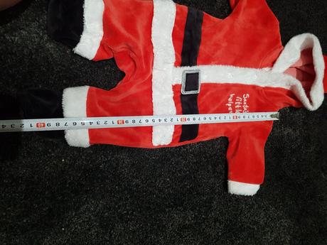 Vánoční overal značky tesco, vel. newborn., 56