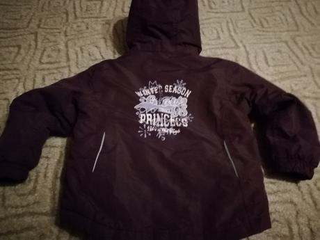 Zimní bundička 98/104 pěkný stav, lupilu,98