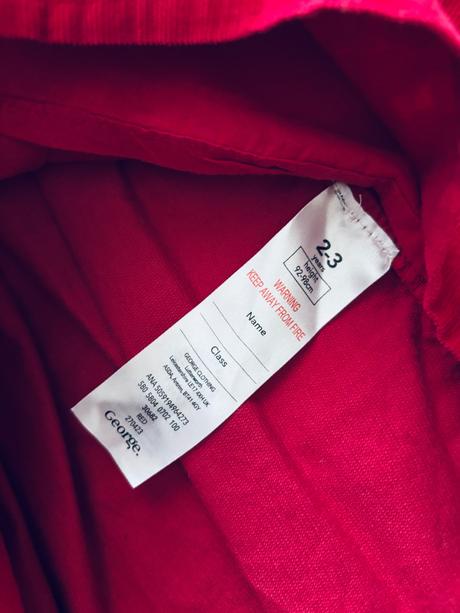 Ob/ šaty vánoční - v.2/3 roky zn. george, 98