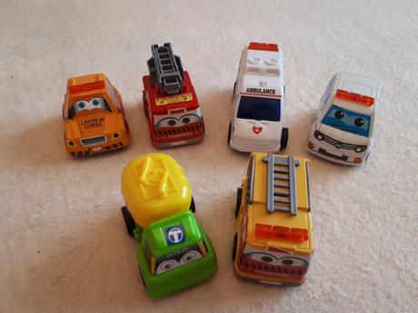 Dětská hračka - mini autíčka, 6ks,