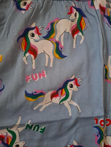 Šaty jednorožci, h&m,134