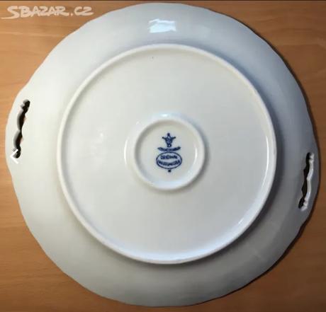 Originál cibulák z dubí koláčový talíř s uchy, 