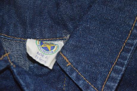 116 džínová bavlněná bunda, 116