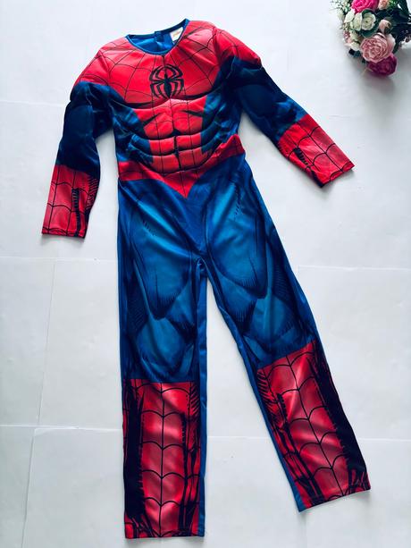 An27/ kostým spiderman- v.7/8 let,