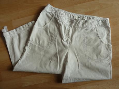 3/4 capri kalhoty h&m vel. 42, h&m,42