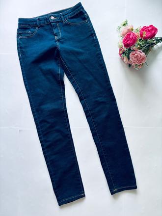 Džíny modré slim fit - v.152 dívčí, c&a,152