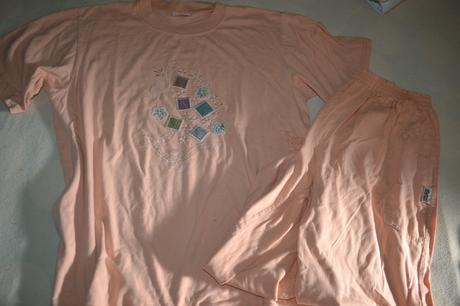 Dámské pyžamo, m/l,bavlna, l