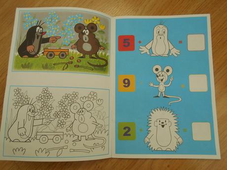 Omalovánky         6  kusů, 