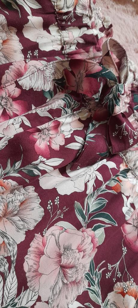 Love to lounge květované ležérní kalhoty, primark,40