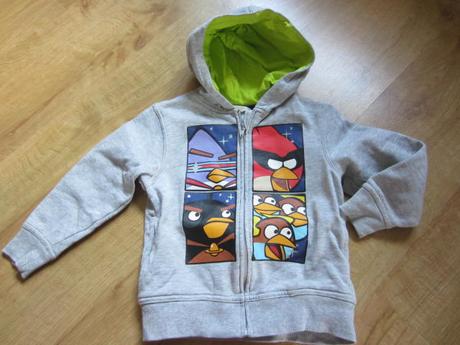 Mikina angry birds, h&m,98