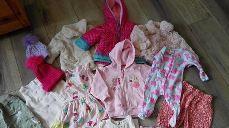 Balík oblečení holka vel.68, 68–80