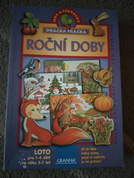 Roční doby vzdělávací hra, 