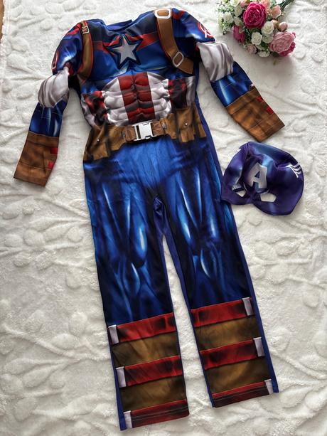 An3/ kostým capitan amerika - v.7/8 let, 