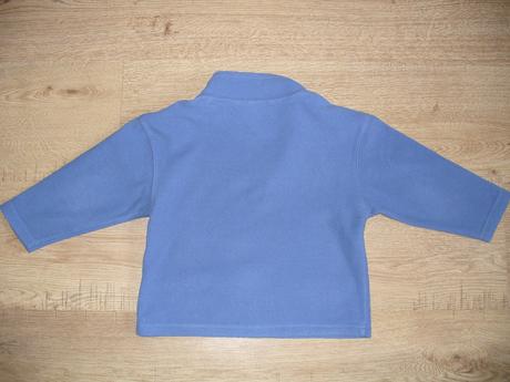 Modrá flísová mikina vel. 92, 92