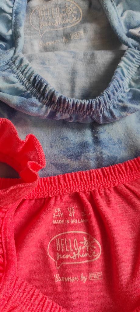 Šaty f&f 2 ks, f&f,104