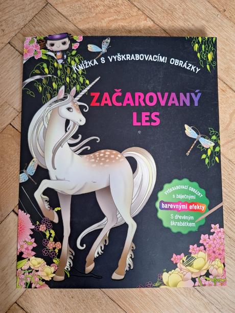 Knížka s vyškrábávacími obrázky, 