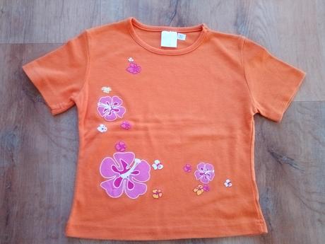 6 x tričko krátký rukáv, vel 110, c&a,110