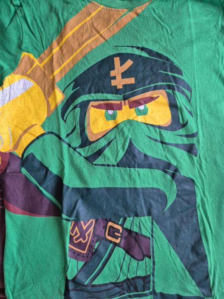 Dětské tričko lego ninjago- lloyd, h&m vel.134/140, h&m,134