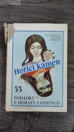 Kniha pohádek hořící kámen,