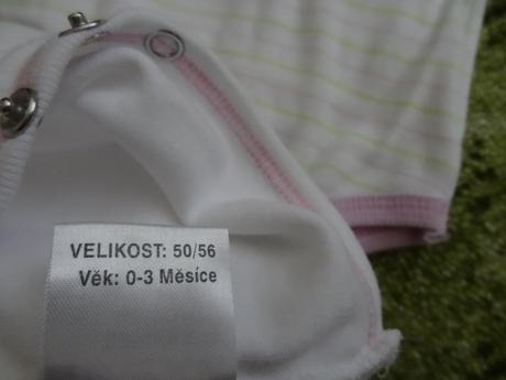 Body s kr. rukávem a overal, 56