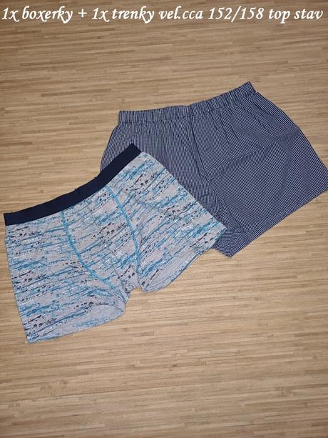 Trenky/boxerky vel.152/158, 152