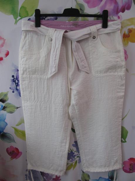 Dámské letní 3/4 tenké kraťasy, 48