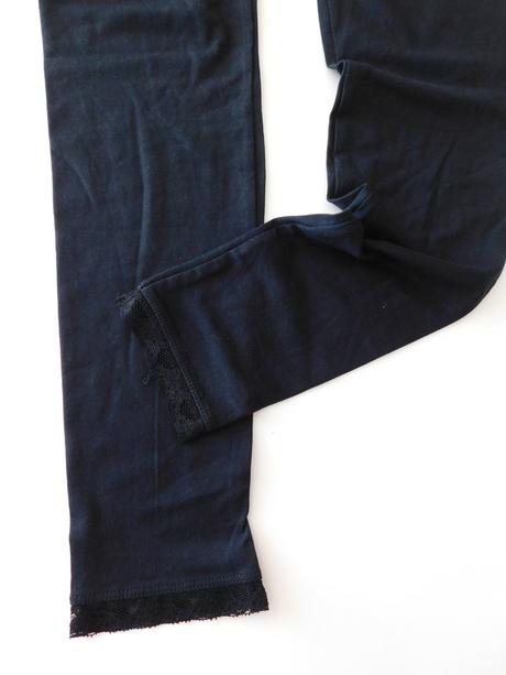 Dívčí legíny s krajkou, george,158