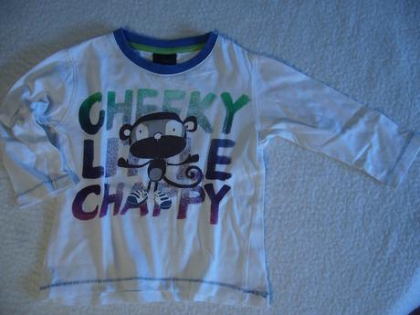 Triko/tričko s opičkou, next,86
