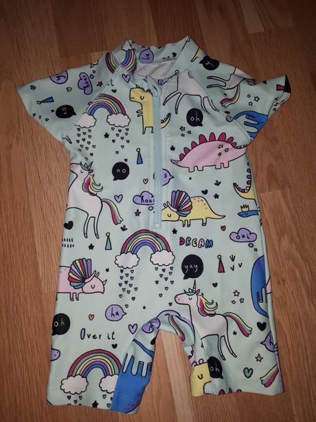 Plavkový overal s dinosaury 74 next, next,74