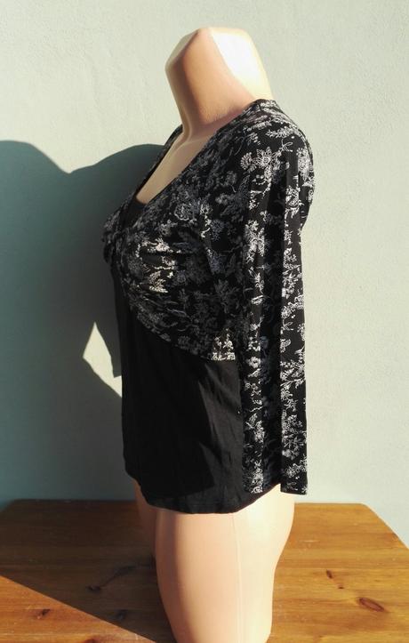 Květovaný top 2v1 orsay - vel.36, orsay,36